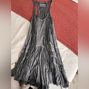 Allsaints fringe dress
